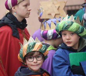 Sternsingen 2023 / Heine-Klug Maria Sternsingen 2023