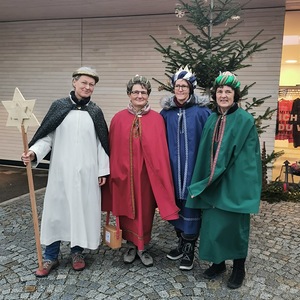 Sternsingen 2023 / Heine-Klug Maria Sternsingen 2023