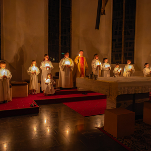 Osternacht 2024 / Foto Haijes Auferstehungsfeier 2024 in der Pfarre Kirchorf/Krems