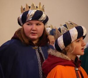 Sternsingen 2023 / Heine-Klug Maria Sternsingen 2023