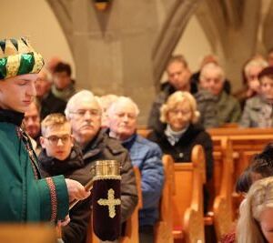 Sternsingen 2023 / Heine-Klug Maria Sternsingen 2023