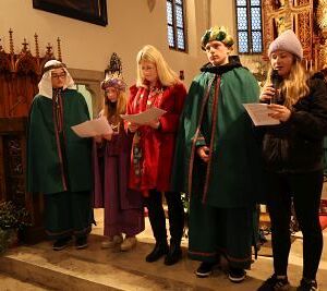Sternsingen 2023 / Heine-Klug Maria Sternsingen 2023