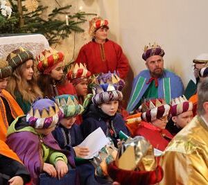 Sternsingen 2023 / Heine-Klug Maria Sternsingen 2023