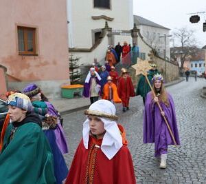 Sternsingen 2023 / Heine-Klug Maria Sternsingen 2023