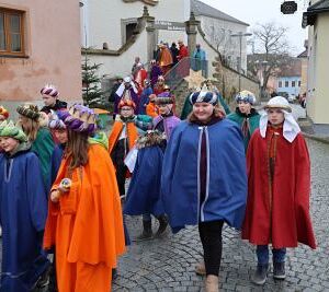 Sternsingen 2023 / Heine-Klug Maria Sternsingen 2023