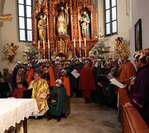 Sternsingen 2023 / Heine-Klug Maria Sternsingen 2023