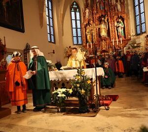 Sternsingen 2023 / Heine-Klug Maria Sternsingen 2023