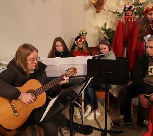 Sternsingen 2023 / Heine-Klug Maria Sternsingen 2023