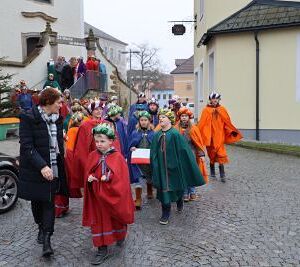 Sternsingen 2023 / Heine-Klug Maria Sternsingen 2023