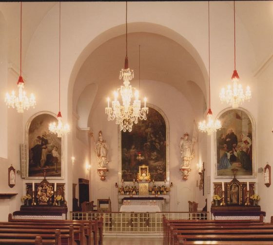 Kurhauskirche von innen