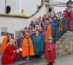 Sternsingen 2023 / Heine-Klug Maria Sternsingen 2023