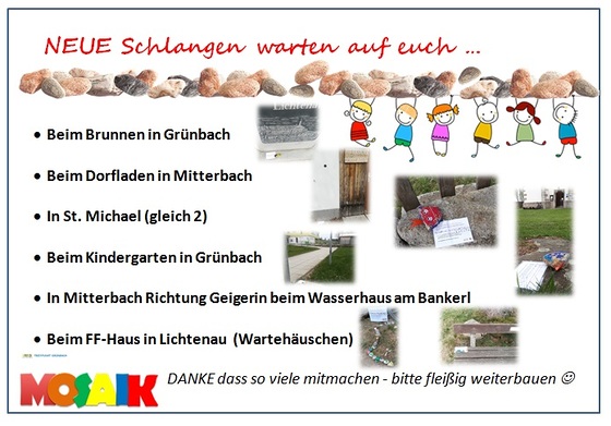 Steinschlangen