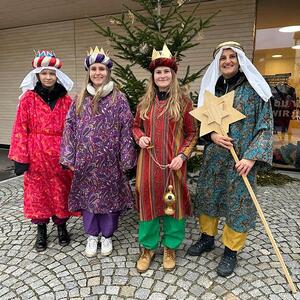 Sternsingen 2023 / Heine-Klug Maria Sternsingen 2023