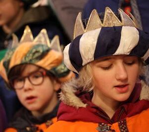 Sternsingen 2023 / Heine-Klug Maria Sternsingen 2023