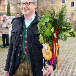 Heimatlicher Palmbuschen