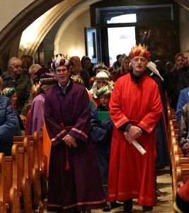 Sternsingen 2023 / Heine-Klug Maria Sternsingen 2023