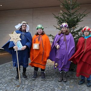 Sternsingen 2023 / Heine-Klug Maria Sternsingen 2023