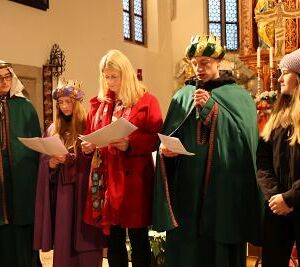 Sternsingen 2023 / Heine-Klug Maria Sternsingen 2023