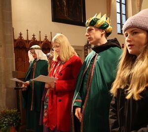 Sternsingen 2023 / Heine-Klug Maria Sternsingen 2023
