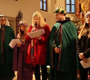 Sternsingen 2023 / Heine-Klug Maria Sternsingen 2023