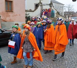 Sternsingen 2023 / Heine-Klug Maria Sternsingen 2023